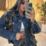חולצה אלגנטית לנשים גקט גינס