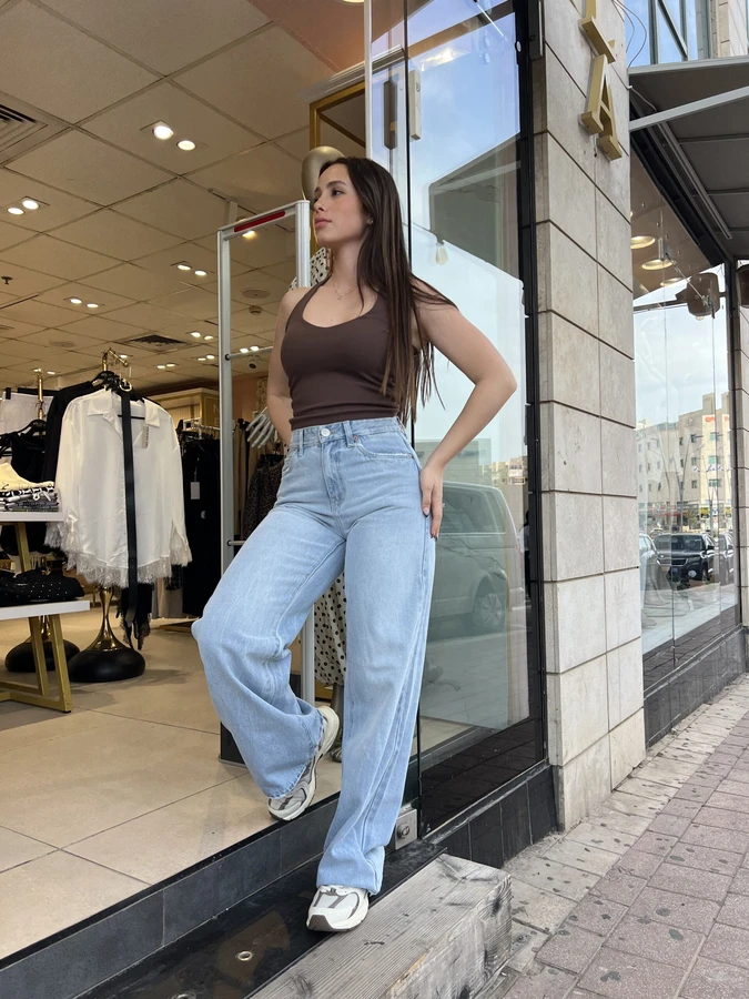 מכנס ג'ינס ישר 101